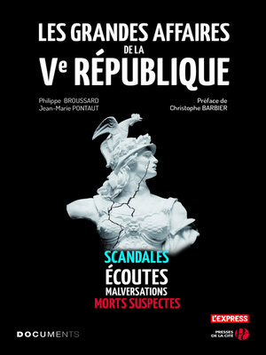 cover image of Les Grandes Affaires de la Ve République